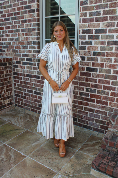 The Eden Stripe Dress
