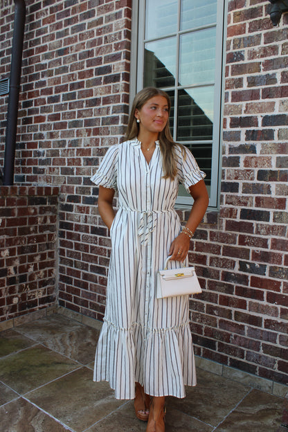 The Eden Stripe Dress