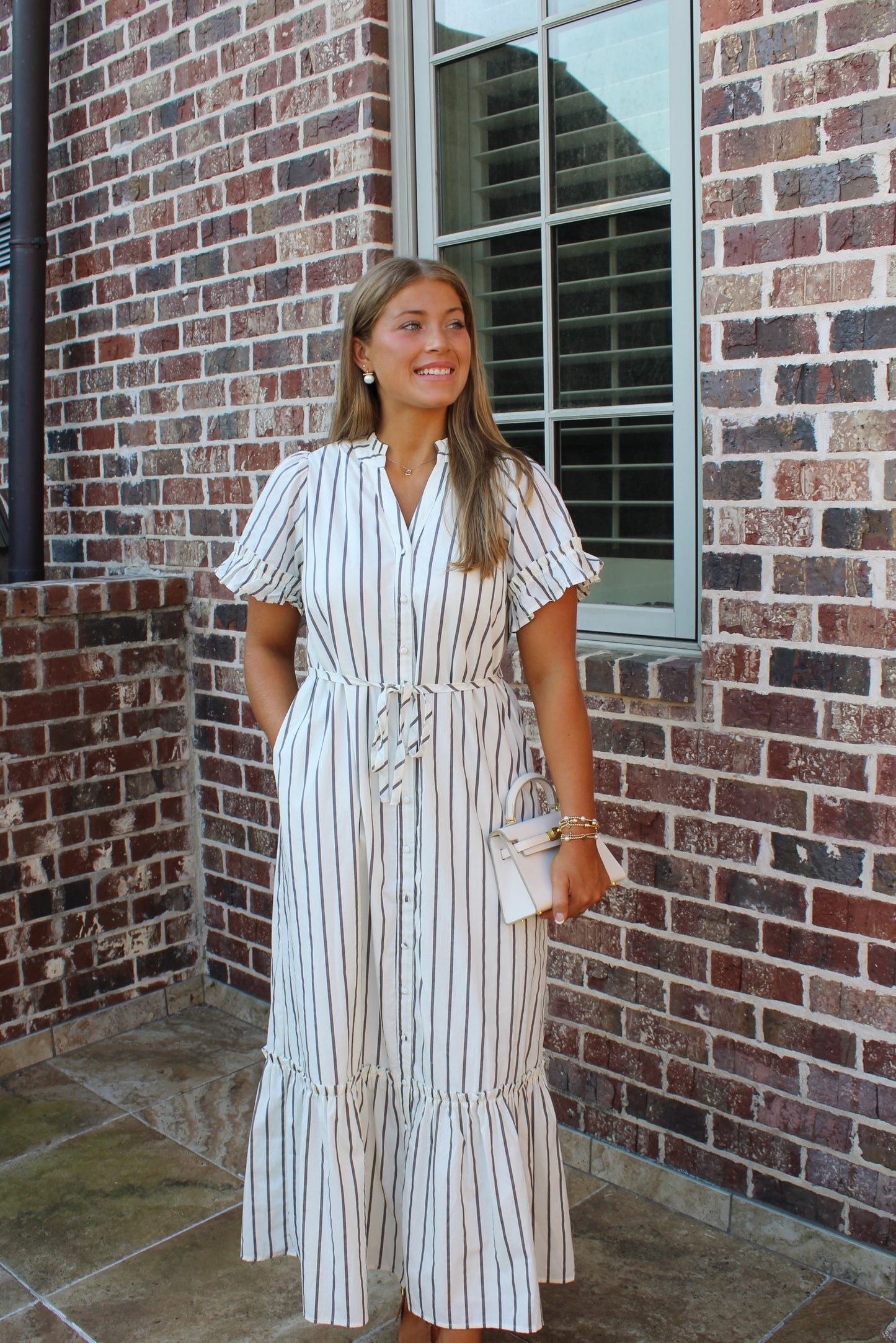 The Eden Stripe Dress