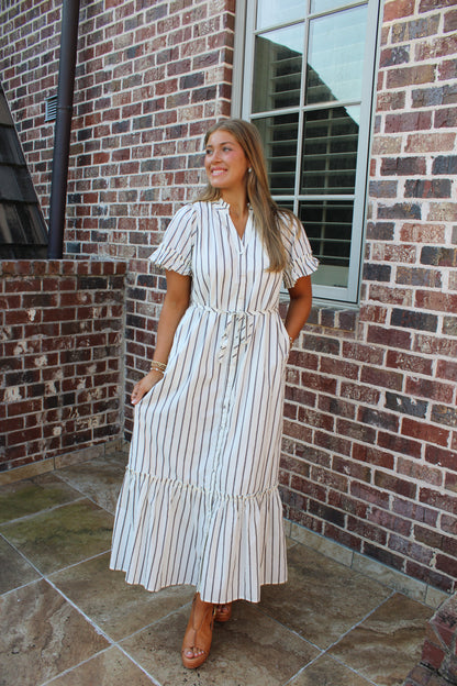 The Eden Stripe Dress