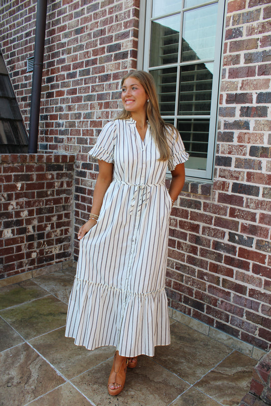 The Eden Stripe Dress