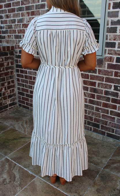 The Eden Stripe Dress