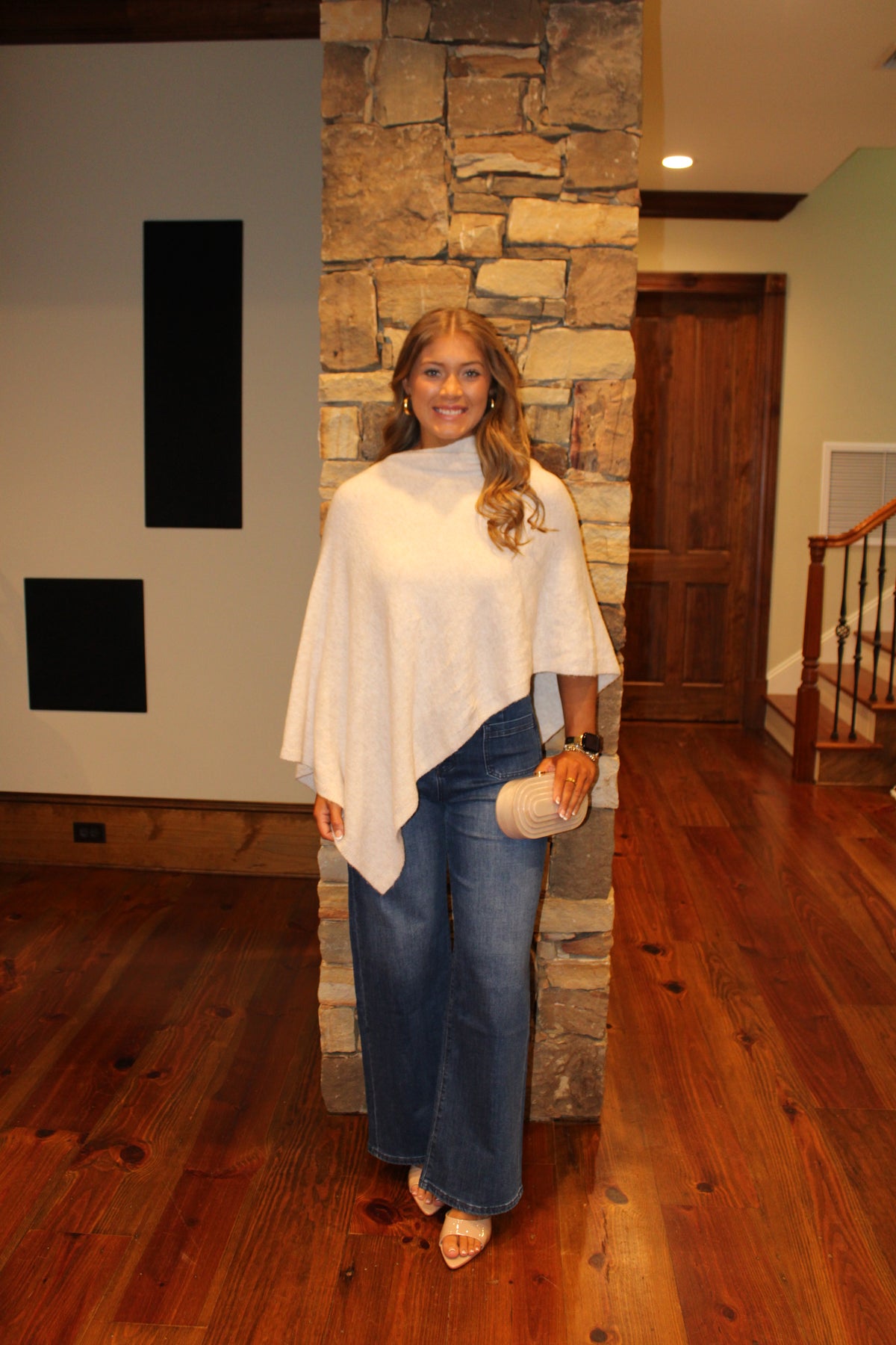 Cream Shawl
