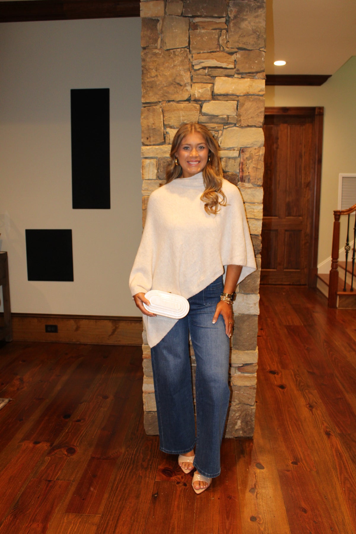 Cream Shawl
