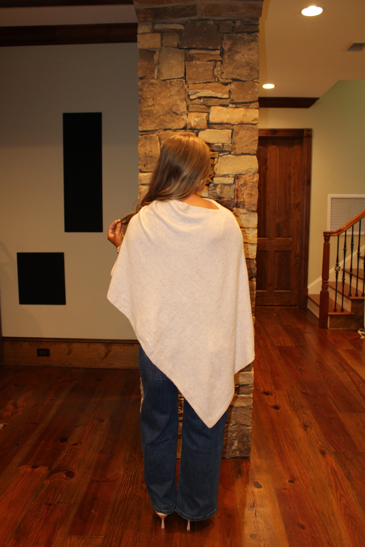 Cream Shawl