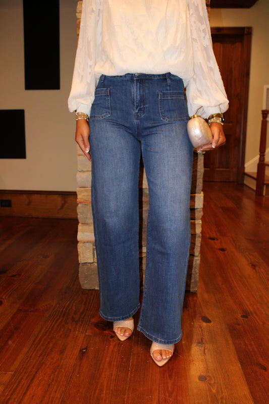 The Grace Dark Wash Denim